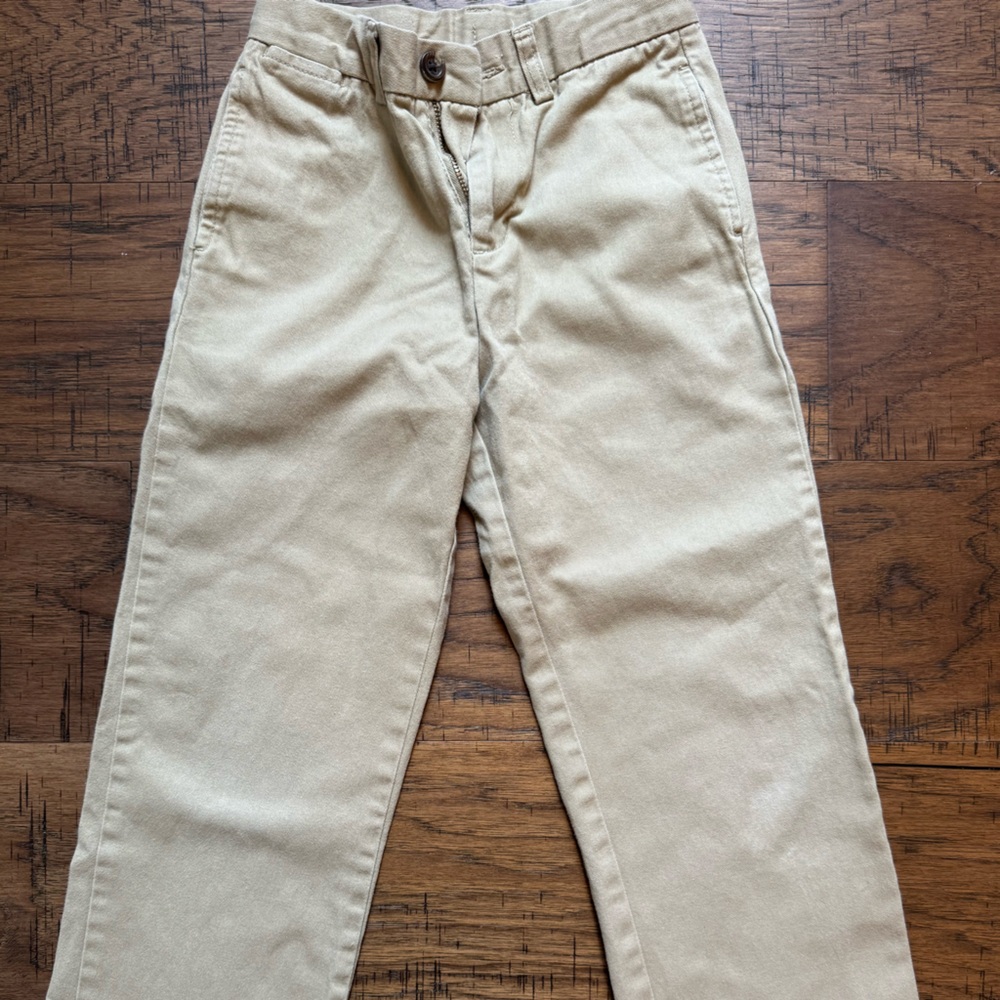 Boys, Ralph Lauren dress pants. Tan